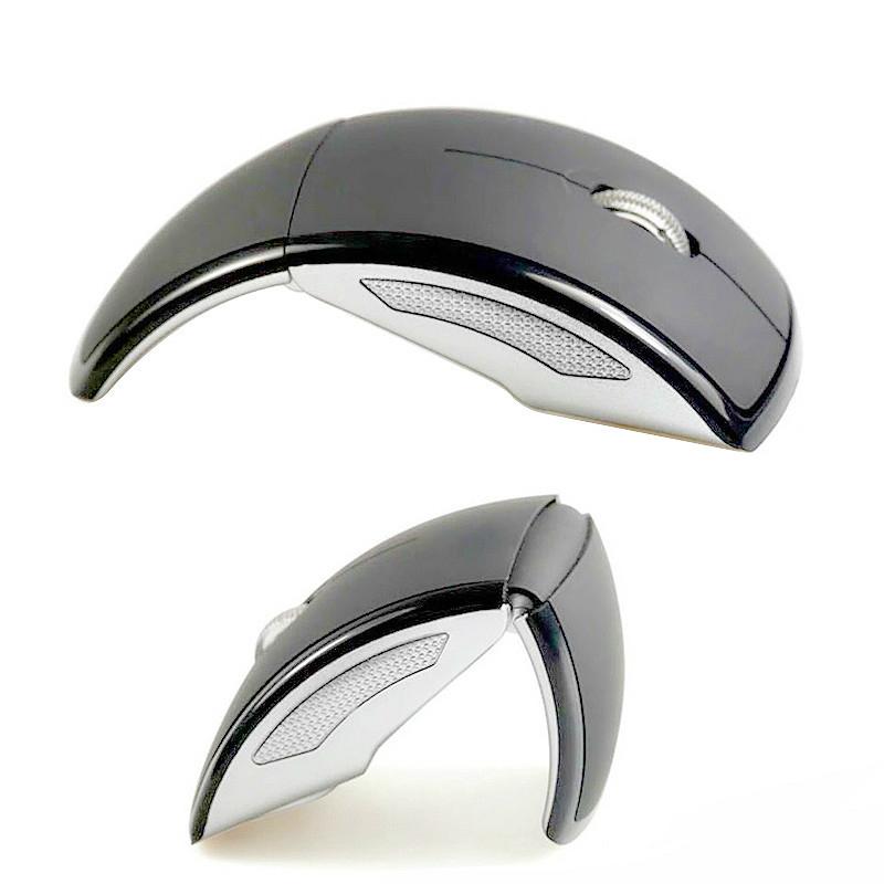 

Erilles 2.4G Folding Wireless Optical Mouse computer cordless professional flexible usb dongle mice for Laptop Desktop computer