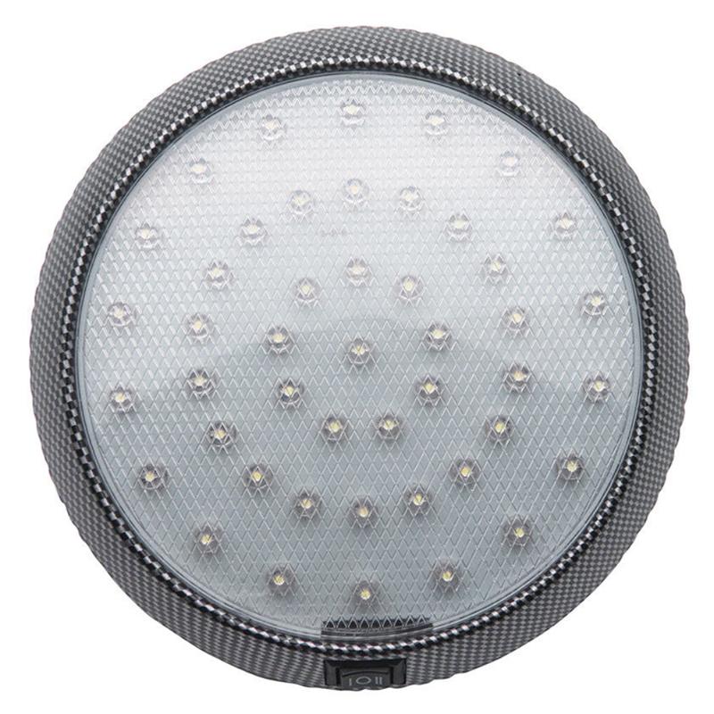 

12V Truck 46LED Roof Light Headlamp Lamp Dome Boat Ceiling Caravan Interior Cabin Accessories Car
