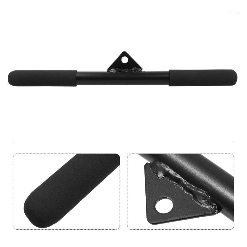 

Fitness Rod Bicep Bar Home Gym Exercise DIY Rotating Straight Bar1