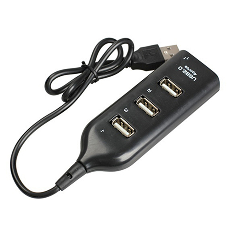 

Mini USB High Speed 4-Port 4 Port USB HUB Sharing Switch For Laptop PC Notebook Computer Black/White