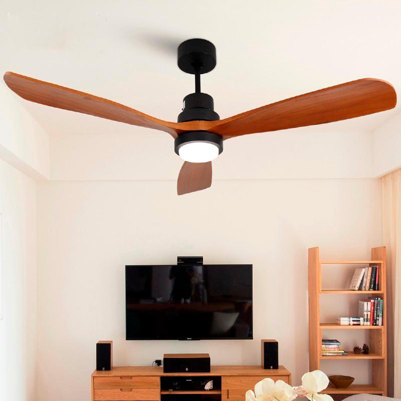 

Modern Nordic Ceiling Fans with light Fashion Three Color Change Living Room Bedroom Led Fan Lamp With Remote Control1