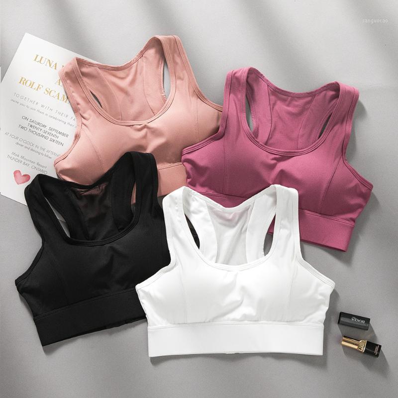 

Sports Bra High Impact Support Woman Push-up Sexy Beautiful Back Yoga Padded Crop Top Workout Gym Running Underwear Bra1, Skin
