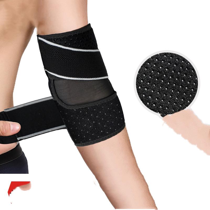 

Elbow Sleeve Male Elbow Joint Protective Sleeve Arm Sheath Knee Tennis Fishing Warm Fitness Prone Brace Stabilizer 07MH107, Blue