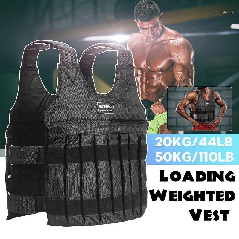 

Loading Weight Vest Boxing Weight Training Workout Fitness Gym Equipment Adjustable Waistcoat Jacket Sand without Counterweight1