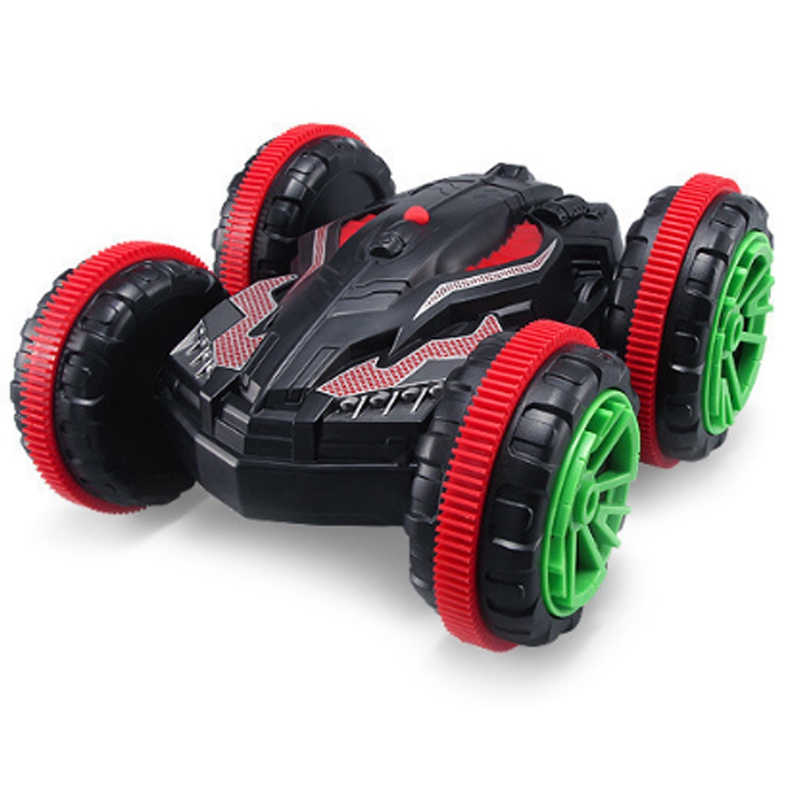 

Amphibious Remote Control Double-Sided Vehicle Four-Wheel Drive Off-Road Stunt Dumper Children's Toy Car