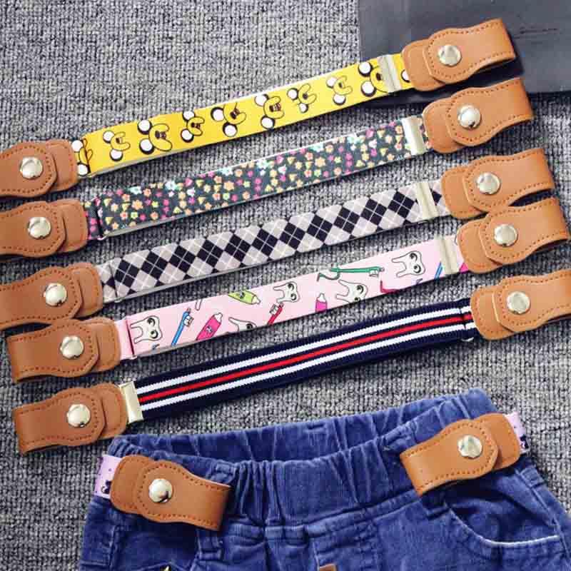 

Child Buckle-Free Elastic Belt 2020 No Buckle Stretch Belt for Kids Toddlers Adjustable Boys and Girl`s Belts for Jeans Pants, Yellow