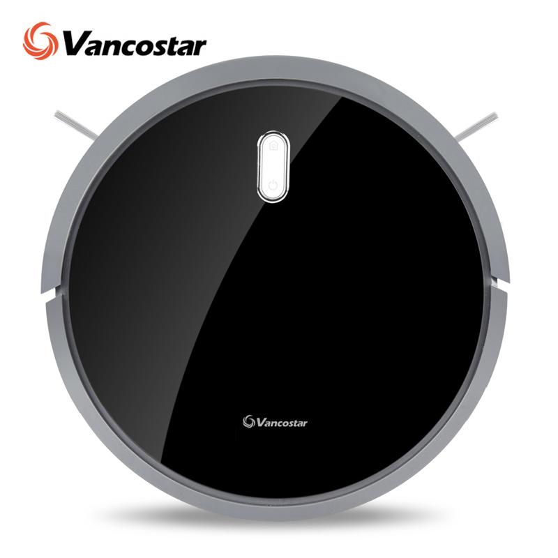 

Vancostar Robot Vacuum Cleaner 1400PA Smart for Home Central Brush Dry Clean PRO4 Intelligent Cleaning ROBOT ASPIRADOR