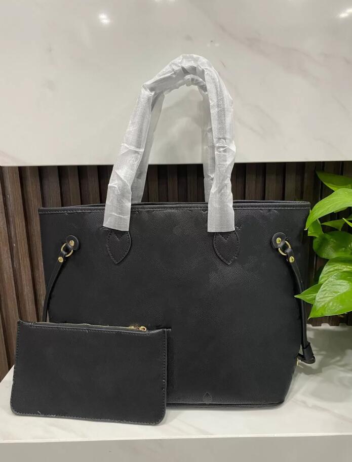 

Designers fashion women handbags ladies designer composite bags lady clutch bag shoulder tote female purse wallet shopping tote coin purse 2 pcs/set M45685 MM size, Yellow+brown flower