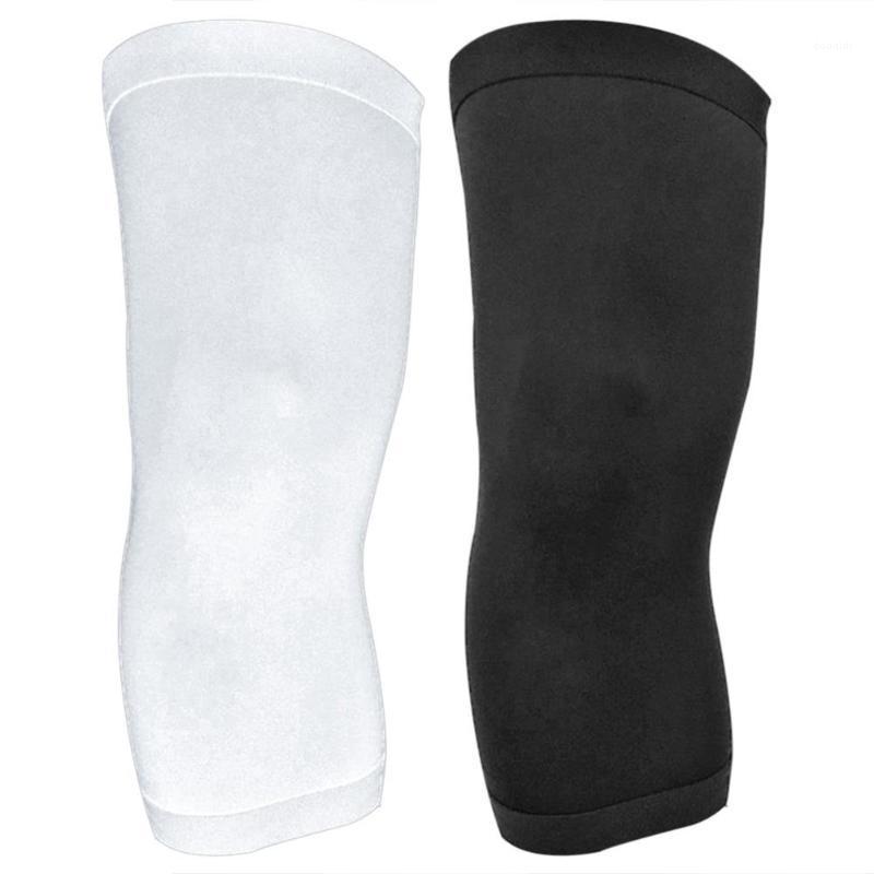 

1pc Hot Sale Kneepad Delicate Design Solid Sports Leg Sleeve Breathable Knee Protector Pad Football Compression Kneepad1, White