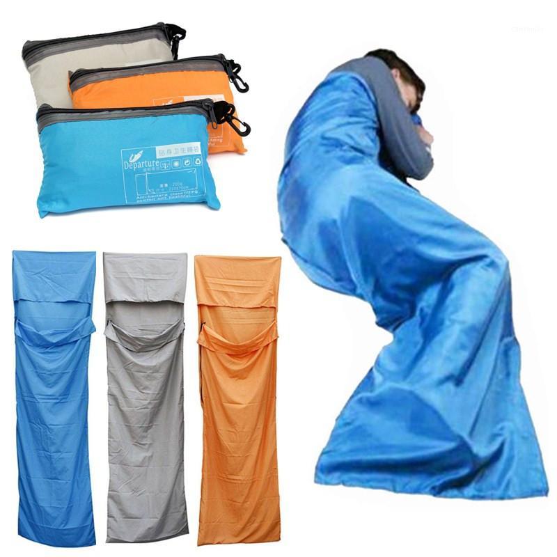 

Ultralight Outdoor Sleeping Bag Cotton Portable Single Sleeping Bags Camping Hiking Travel Healthy Hotel1