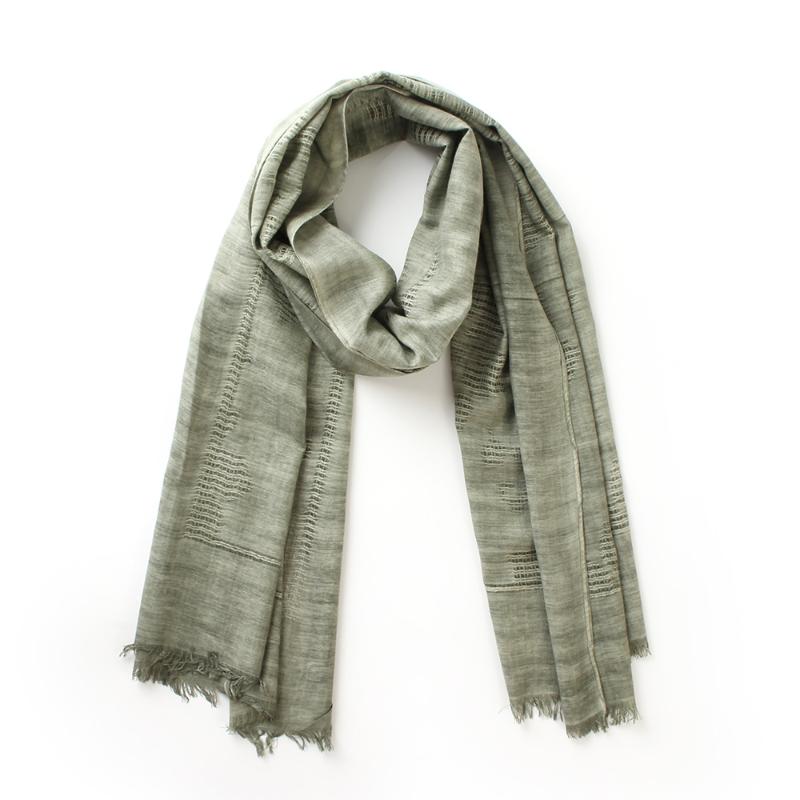 

Solid color hollow out cotton scarves high quality women fringed thin long scarf new fashion female shawl wraps bufanda