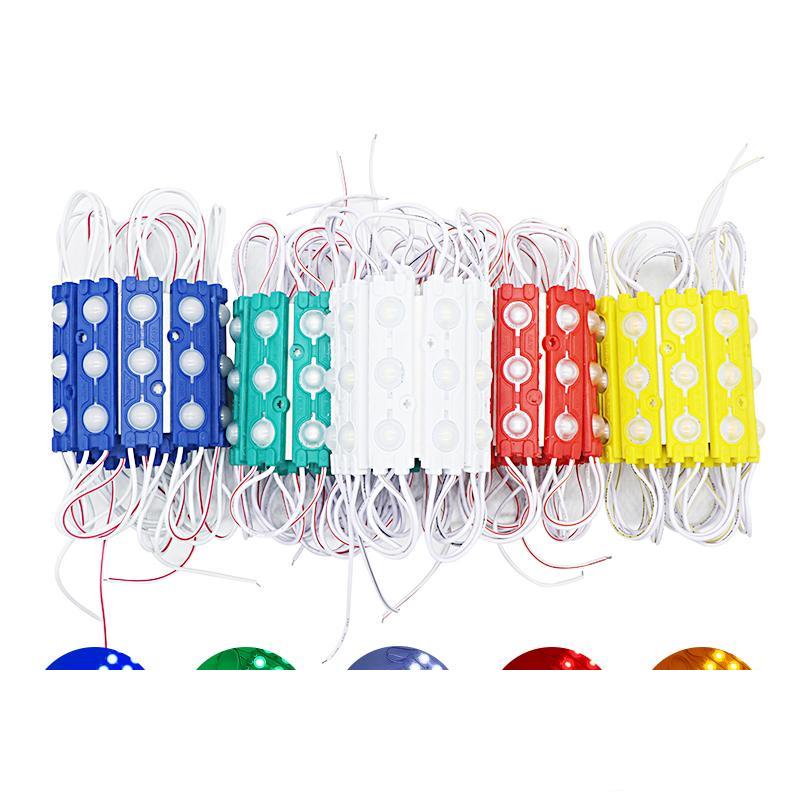 

Utral Bright 5730 SMD 3 LED Module 12V Waterproof IP65 For LED Channel Letter Advertising Design Cool White With Round lens