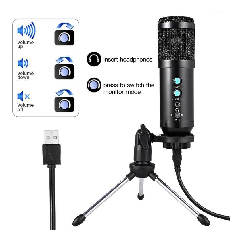 

USB Condenser Microphone For Laptop Mac Computer Windows Studio Recording Stream Vocal Voice Karaoke For Game Stand Youtube1