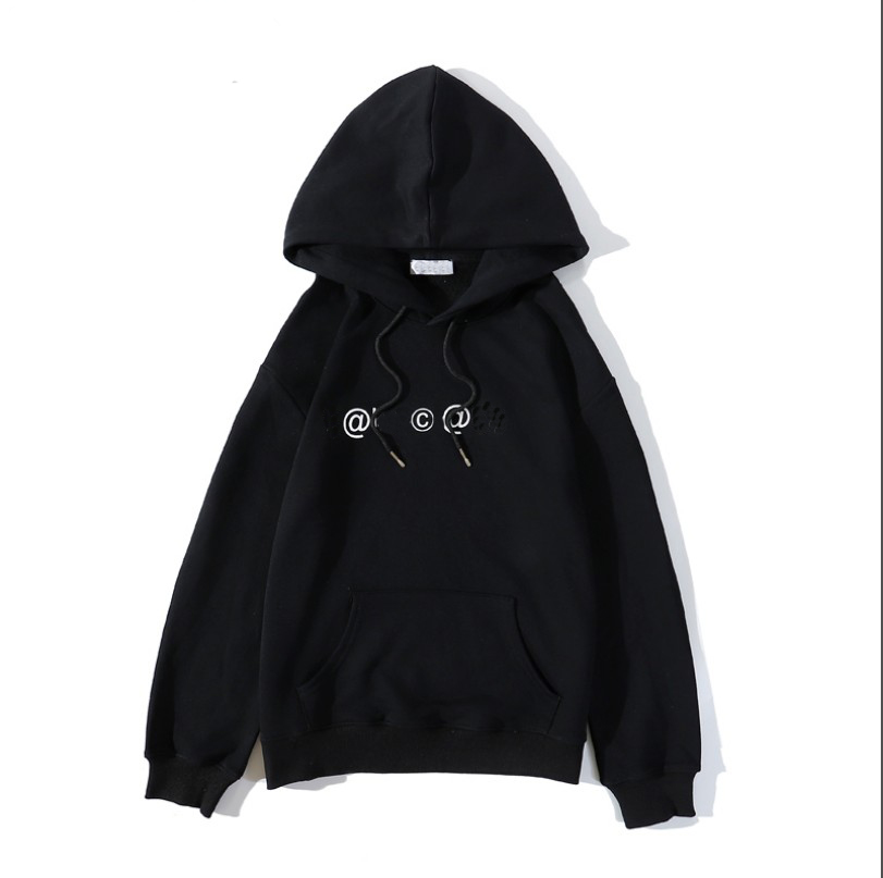 

20FW Men's Hoodie Autumn/Winter New Women's Trend Letter Sweater Fashion High Quality Male Casual Hooded Hoodie Size -2XL, Khaki
