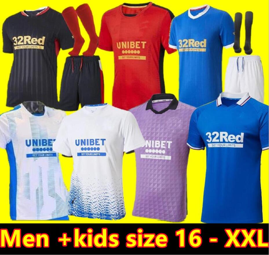 

2022 2023 Glasgow Rangers Anniversary Soccer Jerseys Glasgow TRAINING CHAMPIONS 55 DEFOE HAGI BARKER KENT TAVERNIER 22 23 home Football Shirts Men + kids kit, Green