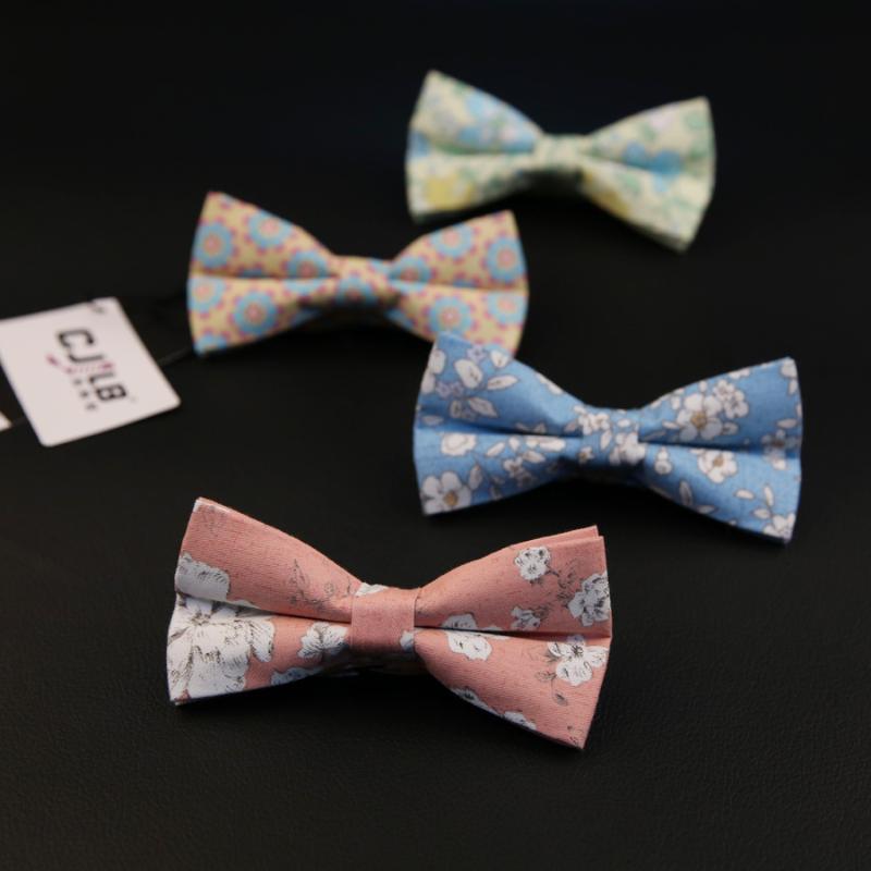 

Flower Cotton Bowtie New 2020 Fashion Male Bow Ties For Men Married Decoration Butterfly Dress Suit Gravatas British Explosion