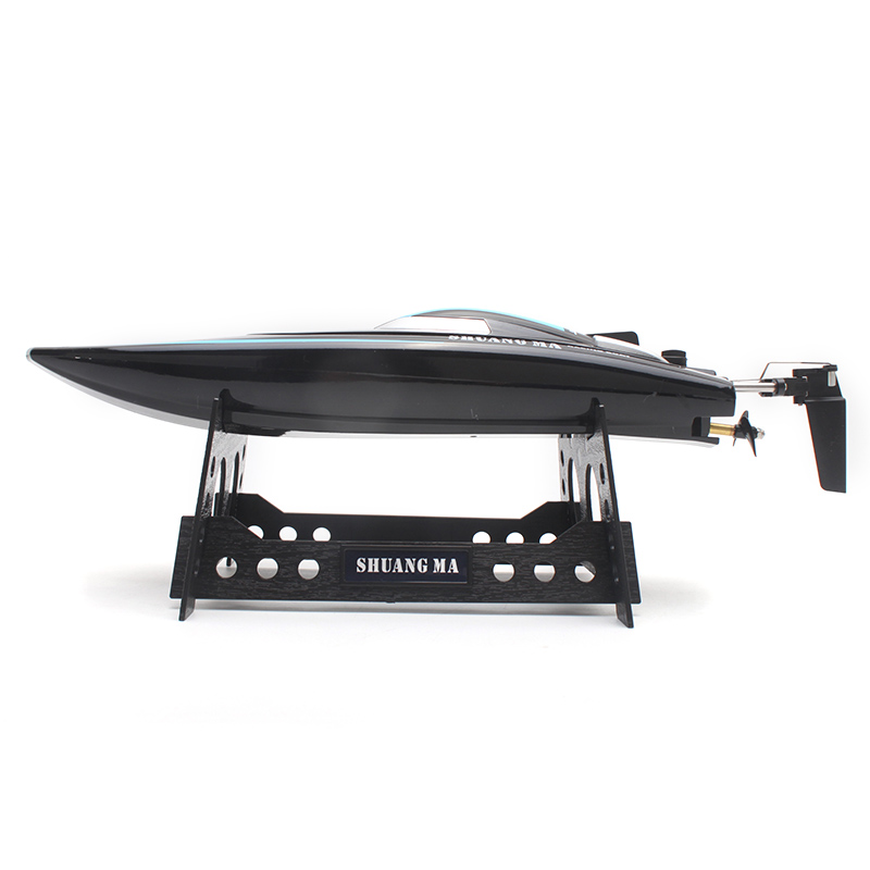 

2.4G Radio Remote Control Boat High Speed Rowing 7.4V Capacity Battery Dual Motor Waterproof RC Electric Boat Toys For Kids Gift, Black