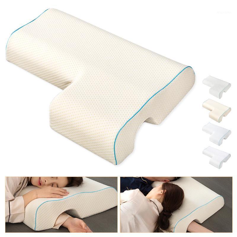 

New Style Couple Pillow Slow Rebound Memory Pressure Pillow Anti-Hand Paralysis Cervical Spine Neck Protection Pillows1