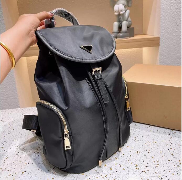 

Travel Backpack Man Designer Hiking Backpacks Plain PU Genuine Leather Solid Bag Cowhide Canvas Fashion Zipper Buckle Totes Designers Handbag Women Tote Hanbags