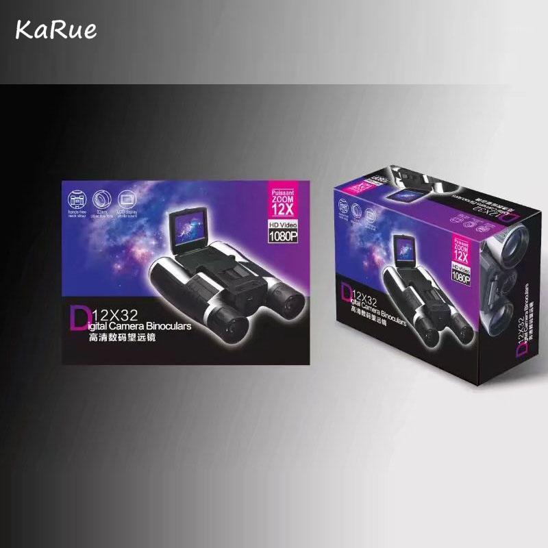 

drop 2020 new Professional 12x32 Binocular Telescope Digital Camera 5MP CMOS 2.0'' TFT Display HD 1080P Telescope Camera1