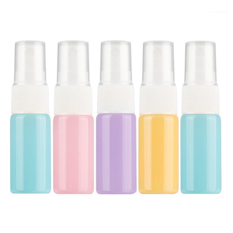 

5Pcs 10ml Refillable Bottles random color Spray Bottle Travel Small Empty Glass Atomizer Perfume Bottles Mini Cosmetic Container1