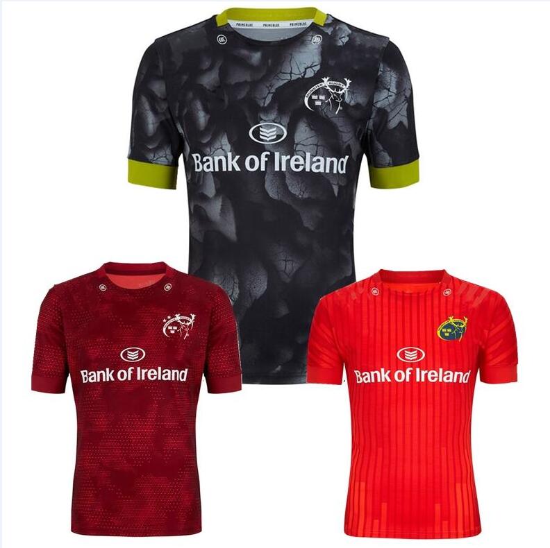 

2020 2021 Munster Rugby jerseys ALTERNATIVE MUNSTER city home away training men 20 21 top quality Ireland club shirt size S-3XL, Grey