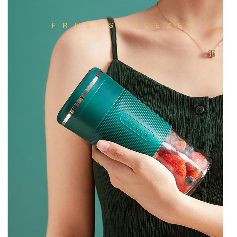 

Personal Smoothie Blender, Portable Blender Travel, Battery Powered USB 300ML Juicer Electric For Home,Office,Sports,Outdoors
