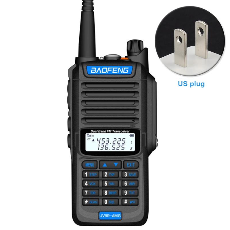 

UV Dual Band IP68 Waterproof Walkie Talkie 20W 20km LCD Display Radio 128 Channel LED Light Handheld Sea Land Portable Two Way