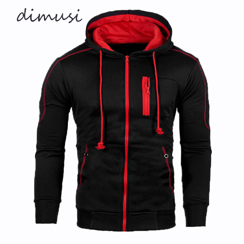 

Men's Hoodies Fashion Male Outwear Slim Fit Sweatshirt Coats Mens Hip Hop Zipper Hoodies Sportswear Tracksuit Clothing, Grey