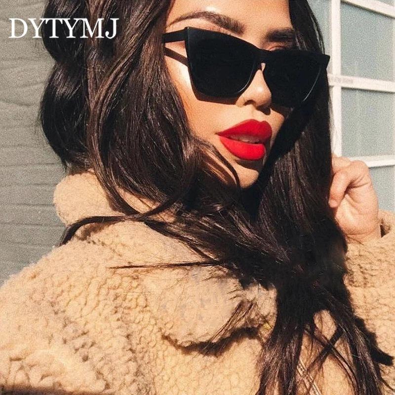 

Sunglasses DYTYMJ Square Cateye Women Vintage Cat Eye Sun Glasses For Retro Shades Wholesale Lentes De Sol Mujer