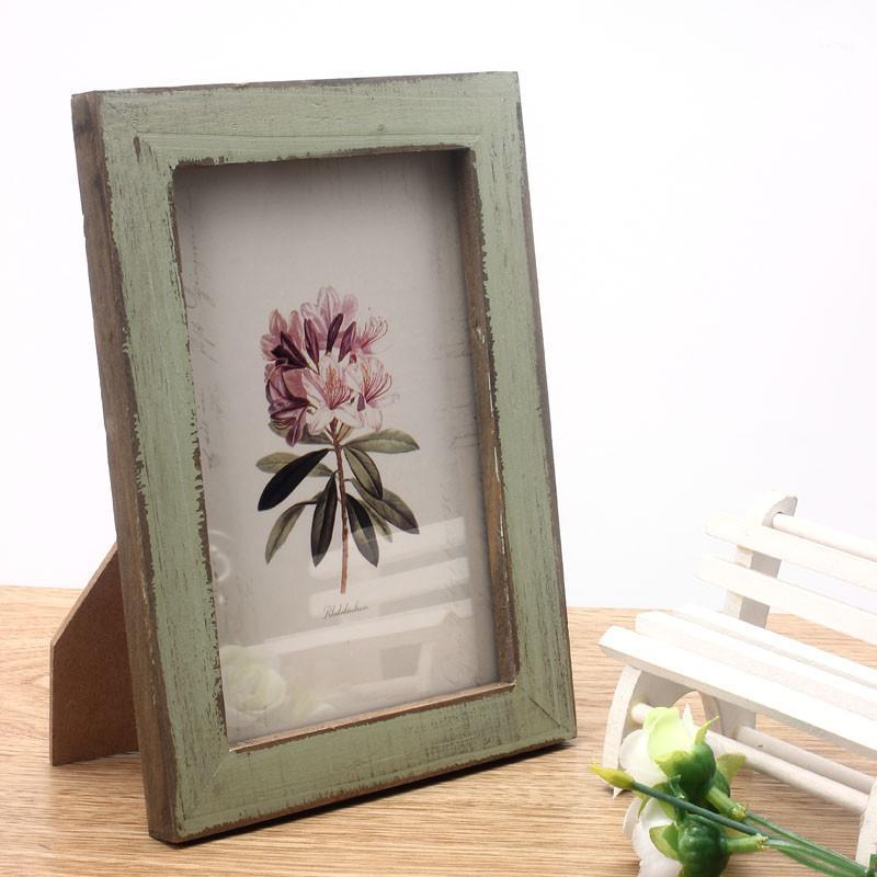 

5 style Quality Vintage Photo Frame Home Decor Wooden Wedding Couple Pictures Frames Gift Vintage decorative photo frame #351