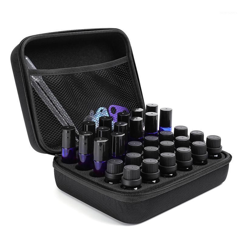 

Essential Oil Case 30 Bottles 5ML 10ML 5ML Perfume Oil Essential Box Travel Portable Carrying Holder Nail Polish Storage Bag1