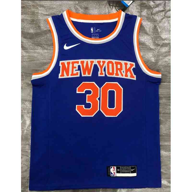 

Jersey New York Nicks 30# Randle Regular Version Blue and Other Sports Basketball Jersey