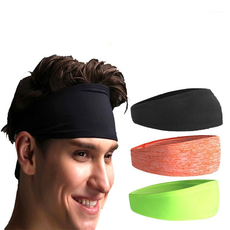 

2018 Women Men Sport Sweat Band Sweatband Headband Hair Band Yoga Stretchy Sweatbands Headbands1, Black