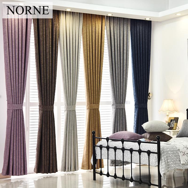 

NORNE Solid Heavy Blackout Curtain 85% Shading Rate,Thermal Insulated Privacy Assured Curtains Window for Bedroom Living Room1, White voile