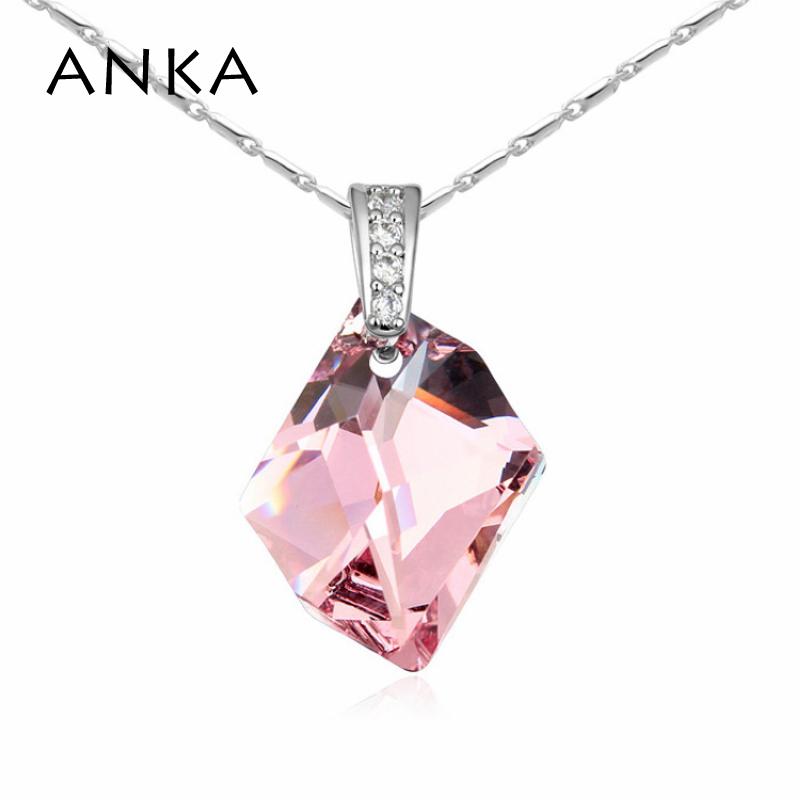 

ANKA one direction style geometric crystal pendant necklace fashion jewelry Main Stone Crystals from Austria #104287