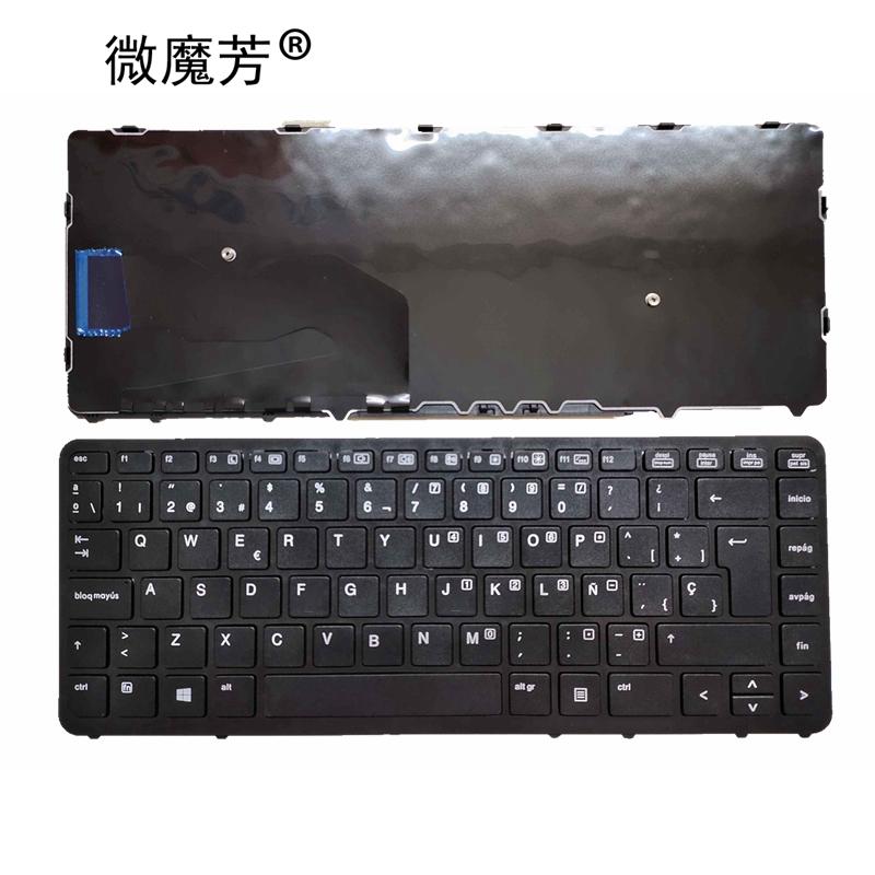 

Spanish Replacement Keyboard For Elitebook 840 G1 G2 850 G2 SP LA