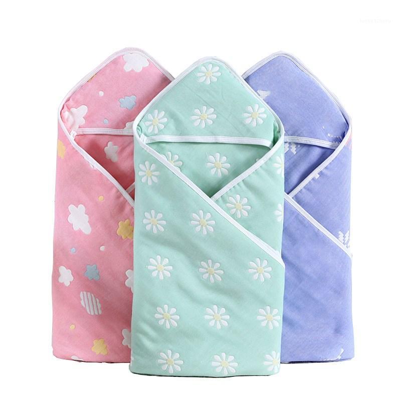 

2020 New Baby Blanket Newborns Bedding Blanket Quilt Muslin Infant Swaddles Cotton Baby Bath Towel Kids Swaddle Stroller Cover1