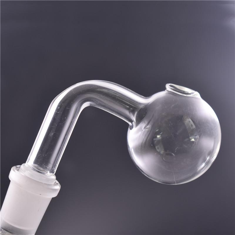 

2pcs glass oil burner pipe 40mm ball glass pipes 10mm 14mm 18mm male female bubbler oil burner for bubbler water bong