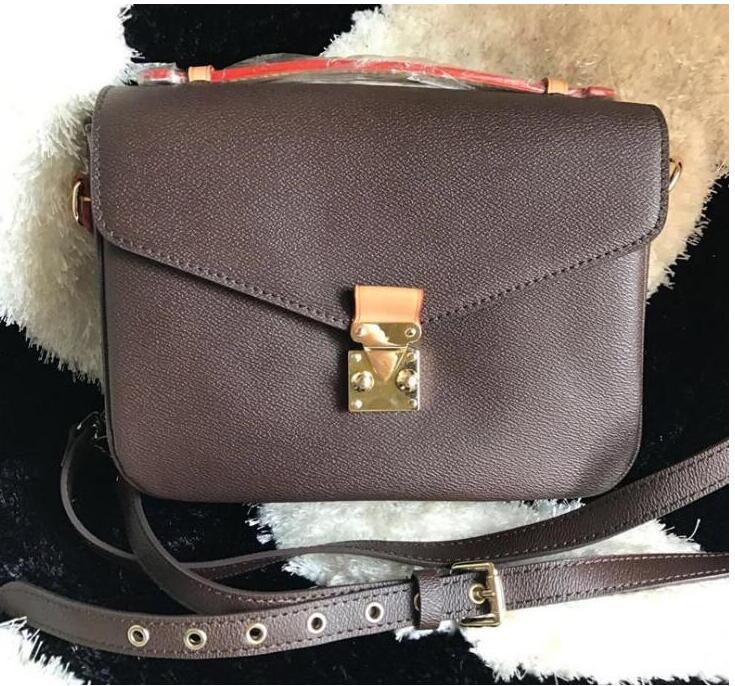 

2020 new high quality leather women's handbag pochette Metis shoulder bags crossbody bags messenger bagM40780 g857-aq, Brown