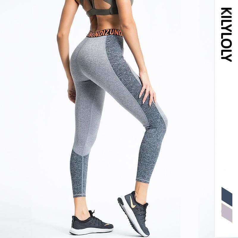 

Letter Color Block Fitness Leggings Women BuLift High Waist Yoga Pants Ladies Gym Sportswear for Sport Training Jogging1, 01