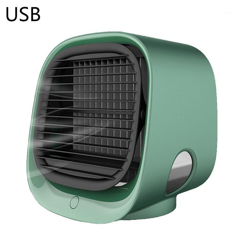 

Mini Portable Personal USB Rechargeable Air Conditioner 3 in 1 Cooler Humidifier Purifier Desktop Cooling Fan1