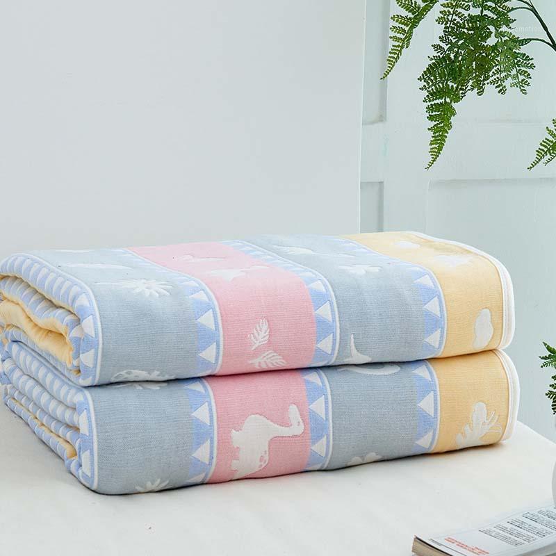 

Six-layer Cotton Gauze Towel Summer Blanket Baby Bathing Wraps Home Bedding Sheet Blankets Kids Child Quilt1