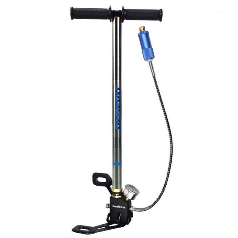 

New Hot DEDEPU Pcp Pump 4 Four Stages Stage High Pressure Hand Pump Operated Air 30Mpa 4500Psi Hpa Tank Hunting Car Bike Ai1