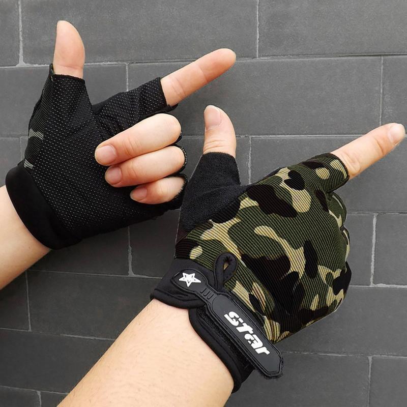 

Five Fingers Gloves Gym Fitness Weight Lifting Body Building Training Sports Exercise Sport Workout Glove For Men Women S/M/L/XL/2XL