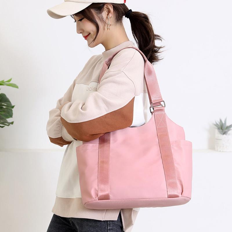 

Female Messenger Bag Large Canvas Women Messenger Bags Fashion Solid Color Shoulder Bag Retro Girl Shopping Handbag Bolsas Mujer, Black