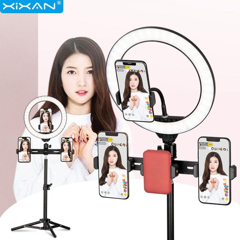 

16/26cm LED Selfie Ring Lamp Table Lamp Studio Ring Light Fill Photography Shooting Broadcast Selfie Soft Light For Video Holder1