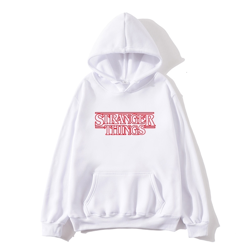 

2021 New Merk Fashion Hoodies Stranger Dingen Brief Gedrukt Capuchon Mannen Mode Trainingspak Mannelijke Vrouwelijke Sweatshirt Hoody Her Wk, Red