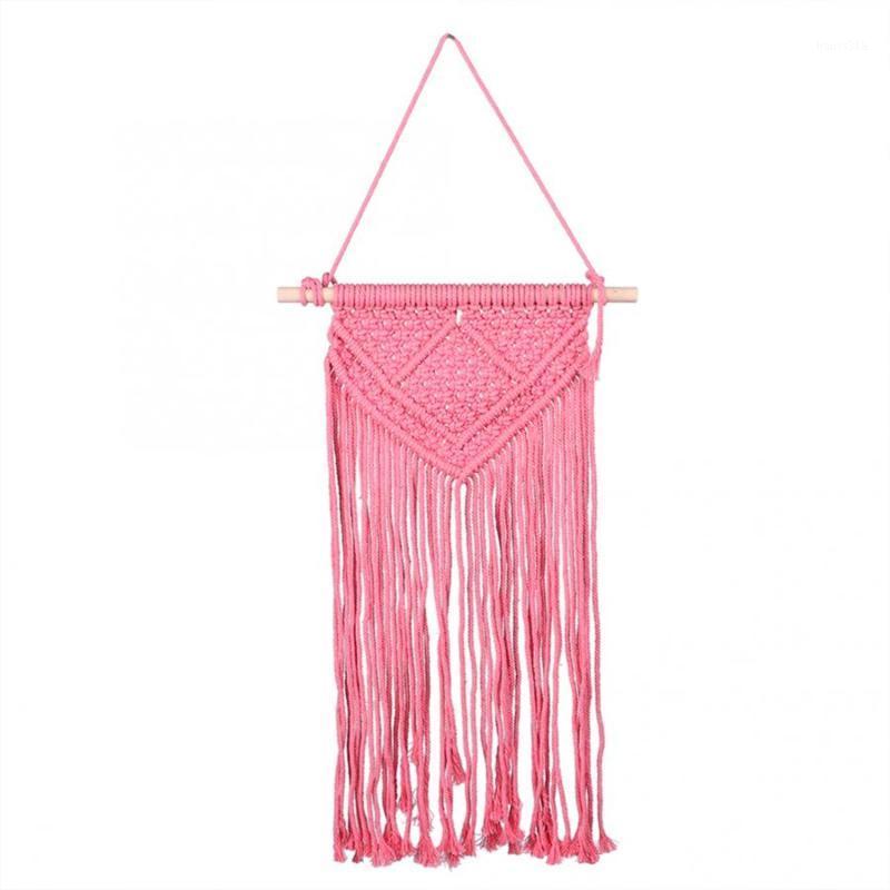 

Cikonielf Macrame Wall Hanging Art Woven Boho Home Decor Geometric Beautiful Wall Art for Apartment Dorm Room Decoration1