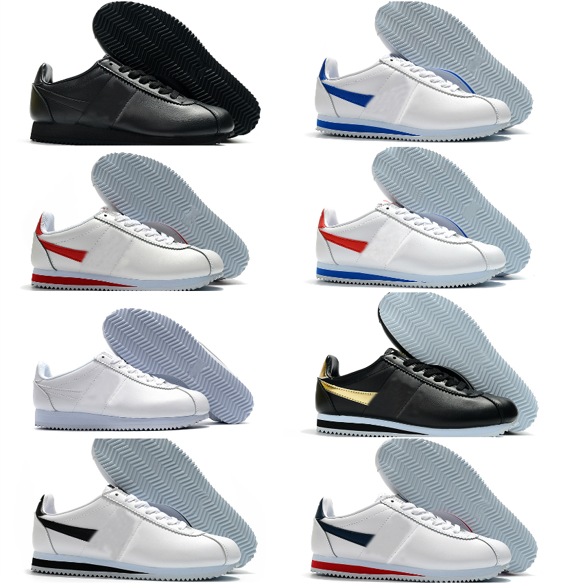

TOP Quality Classic Cortez NYLON RM Running Shoes Pink Black Red Triple White Blue Lightweight Run Chaussures Cortez Leather BT QS sneakers, A-s01
